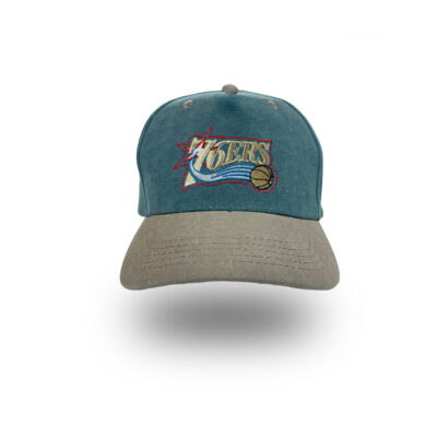 Philadelphia 76ers retro logo baseball hat by Bermuda Brims