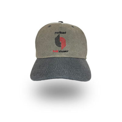 Portland Trailblazers retro logo baseball hat by Bermuda Brims