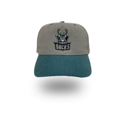 Milwaukee Bucks retro logo baseball hat by Bermuda Brims