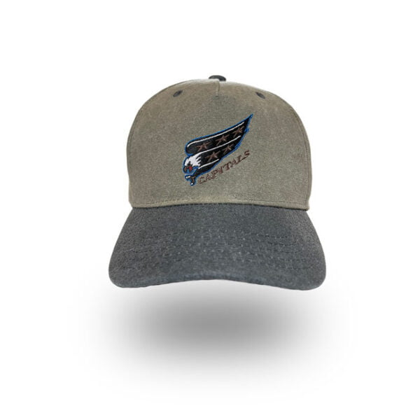 Washington Capitals retro logo baseball hat by Bermuda Brims