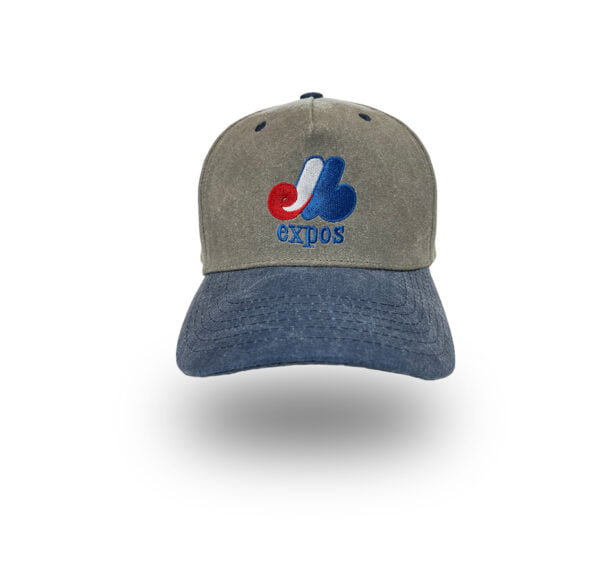 Montreal Expos retro logo baseball hat by Bermuda Brims