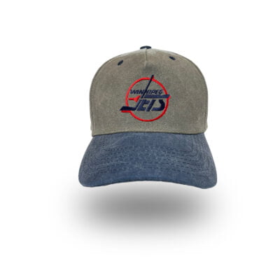 Winnipeg Jets retro logo baseball hat by Bermuda Brims