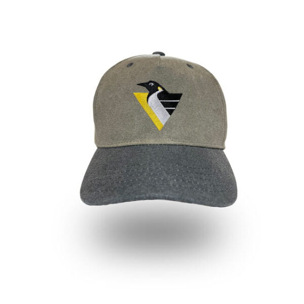Pittsburg Penguins retro logo baseball hat by Bermuda Brims