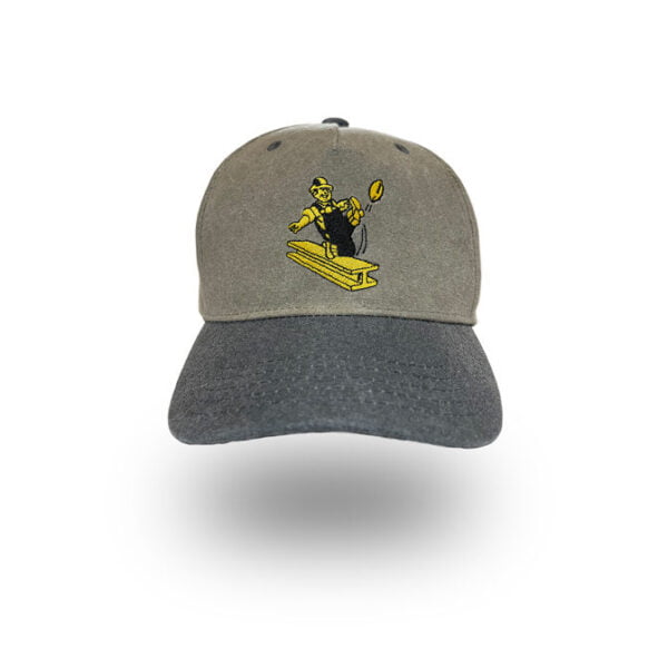 Pittsburg Steelers retro logo baseball hat by Bermuda Brims