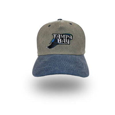 Tampa Bay Rays retro logo baseball hat by Bermuda Brims
