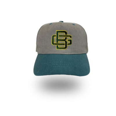Green Bay Packers retro logo baseball hat by Bermuda Brims