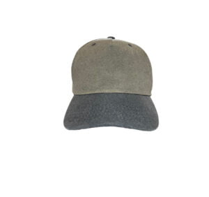 Blank Black-Charcoal retro logo baseball hat by Bermuda Brims