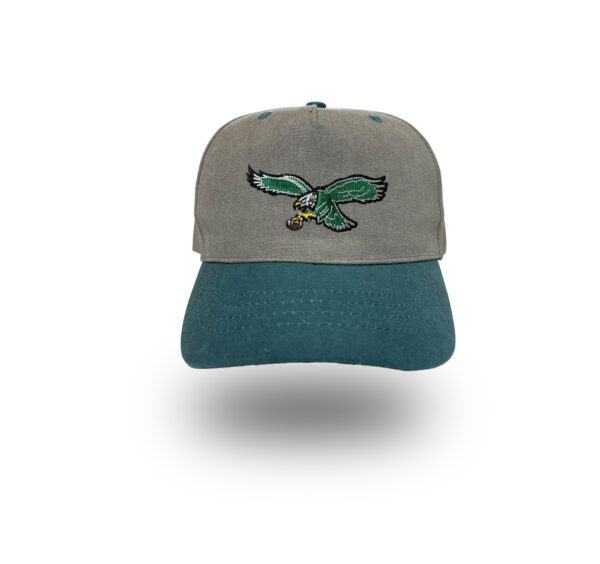 Philadelphia Eagles retro logo baseball hat by Bermuda Brims