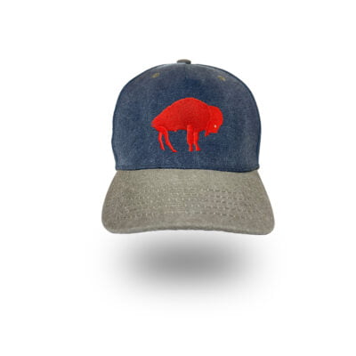 Buffalo Bills retro logo baseball hat by Bermuda Brims