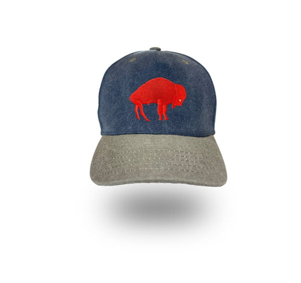 Buffalo Bills retro logo baseball hat by Bermuda Brims