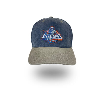 New York Islanders retro logo baseball hat by Bermuda Brims