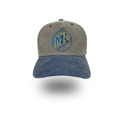 Seattle Mariners retro logo baseball hat by Bermuda Brims