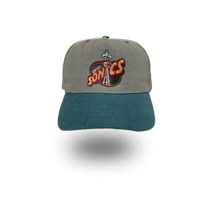 Seattle Supersonics retro logo baseball hat by Bermuda Brims