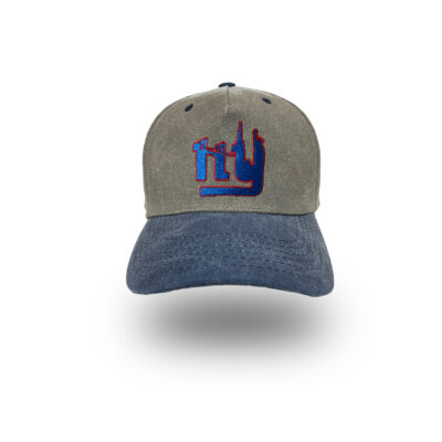New York Giants retro logo baseball hat by Bermuda Brims