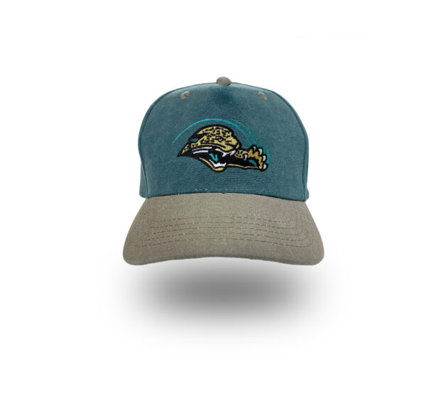 Jacksonville Jaguars retro logo baseball hat by Bermuda Brims