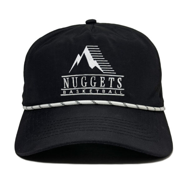 Nuggets Basketball retro logo snapback by Bermuda Brims